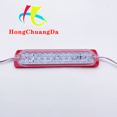 2800K-12000K 24v LED Modules 4.8W 240LM 169*38mm Red Yellow Blue Green
