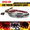 Single Row 48/60 Inch Tri Color Pickup Steering Streamer Highlights Brake Taillights
